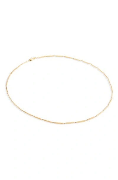Marco Bicego Uomo Coil Station Link Necklace In Gold