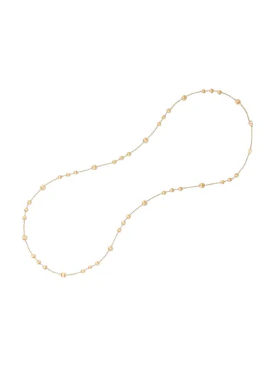 Marco Bicego Women's Africa 18k Yellow Gold Long Beaded Necklace