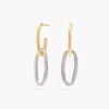 Marco Bicego Women's Alta Drop Link Earring In Multi In Multi