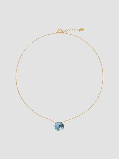 Marco Bicego Women's Jaipur 18k Yellow Gold & London Blue Topaz Pendant Necklace