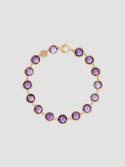 Marco Bicego Women's Jaipur Color 18k Yellow Gold & Amethyst Bracelet