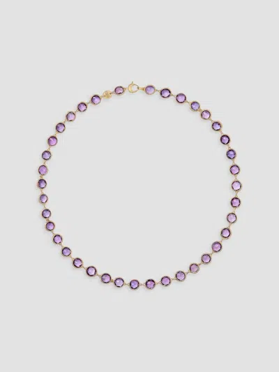 Marco Bicego Women's Jaipur Color 18k Yellow Gold & Amethyst Necklace