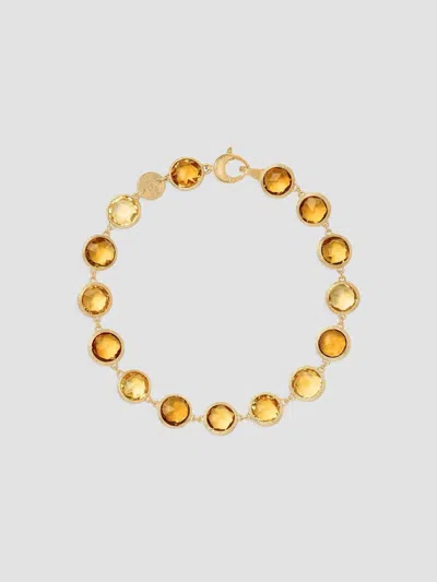 Marco Bicego Women's Jaipur Color 18k Yellow Gold & Citrine Bracelet