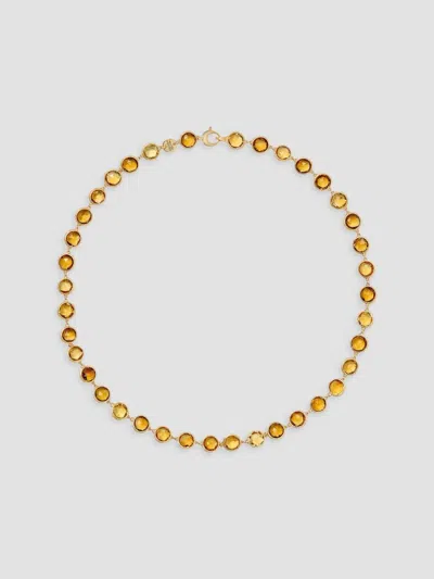 Marco Bicego Women's Jaipur Color 18k Yellow Gold & Citrine Necklace