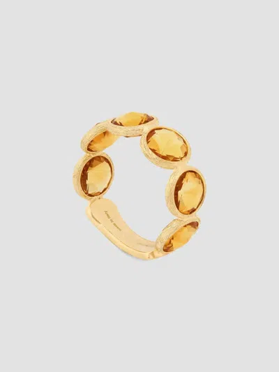 Marco Bicego Women's Jaipur Color 18k Yellow Gold & Citrine Ring