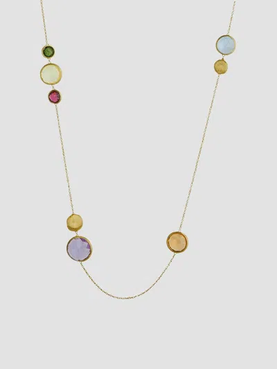 Marco Bicego Women's Jaipur Color 18k Yellow Gold & Multi-stone Long Station Necklace