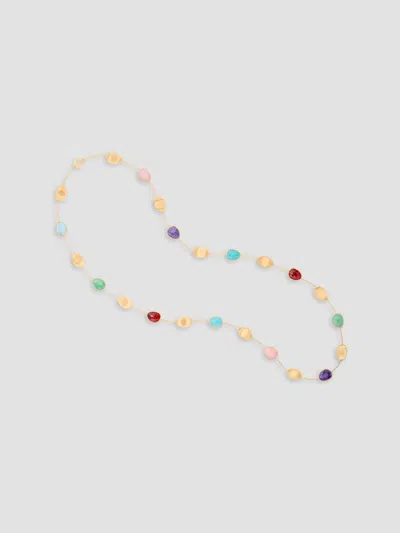 Marco Bicego Women's Lunaria 18k Yellow Gold Gemstone And Petal Necklace