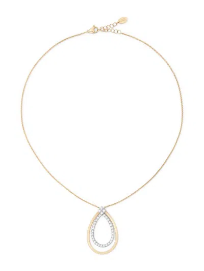 Marco Bicego Women's Masai Two-tone 18k Gold & 0.70 Tcw Diamond Pendant Necklace
