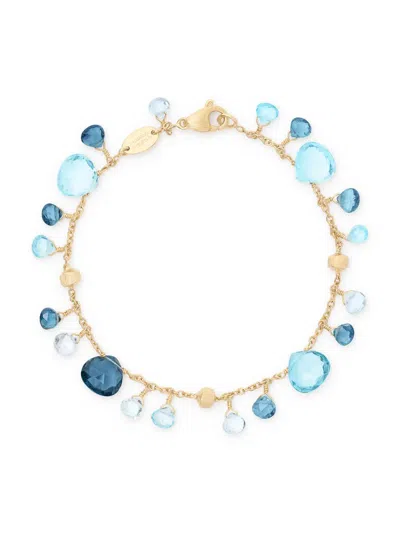 Marco Bicego Women's Paradise Topaz 18k Yellow Gold & Mixed Topaz Bracelet