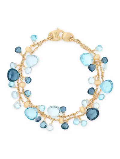 Marco Bicego Women's Paradise Topaz 18k Yellow Gold & Mixed Topaz Double-strand Bracelet