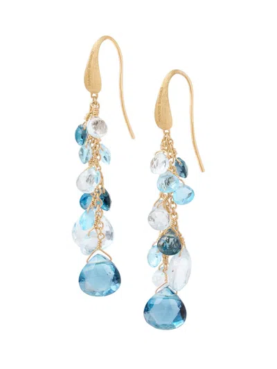 Marco Bicego Women's Paradise Topaz 18k Yellow Gold Multi-strand Topaz Earrings