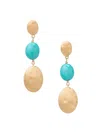 Marco Bicego Siviglia Turquoise Drop Earrings In Turquoise