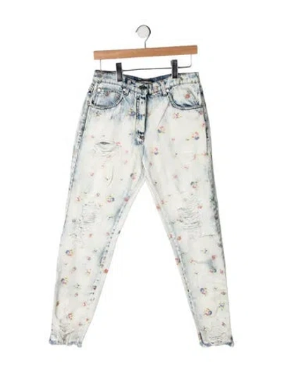Pre-owned Marco Bologna Mid-rise Straight Leg Jeans In Neutrals