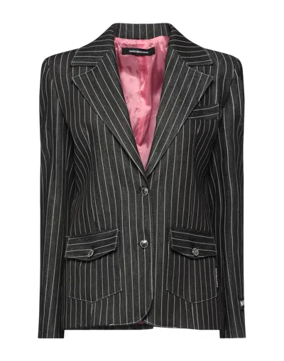 Marco Bologna Suit Jackets In Black