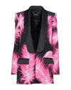Marco Bologna Woman Suit Jacket Fuchsia Size 8 Polyester In Pink