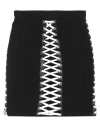 Marco Bologna Woman Mini Skirt Black Size 8 Polyester In Black