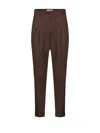 Marco Coppola Double-pleated Tailored Pants With Refined Cuffs