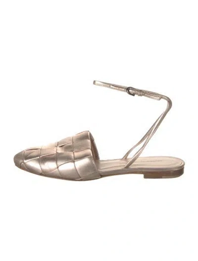 Pre-owned Marco De Vincenzo Leather Flats