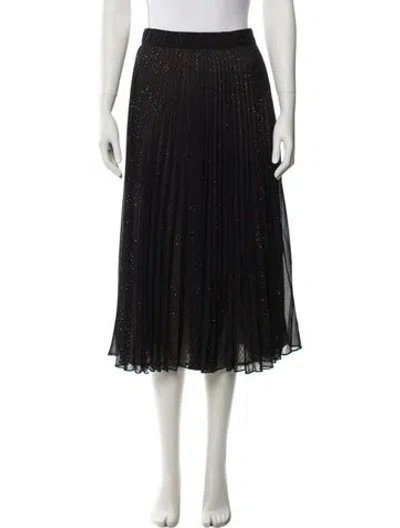 Pre-owned Marco De Vincenzo Midi Length Skirt In Black