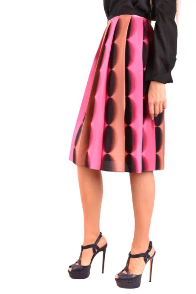 Marco De Vincenzo Skirts Multicolor In Pink