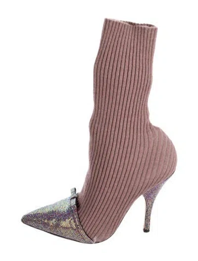 Pre-owned Marco De Vincenzo Striped Pumps In Multi