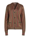 Marco De Vincenzo Woman Cardigan Military Green Size 6 Acetate, Polyester, Polyamide In Green