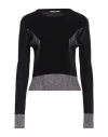 Marco De Vincenzo Woman Sweater Black Size 6 Viscose, Polyester In Black