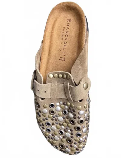 Marco Delli Women's Tropez Suede Flats In Antilope In Multi