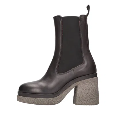 Marco Ferretti Boots Brown In Marrone Scuri