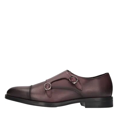 Marco Ferretti Flat Shoes In Bordeaux