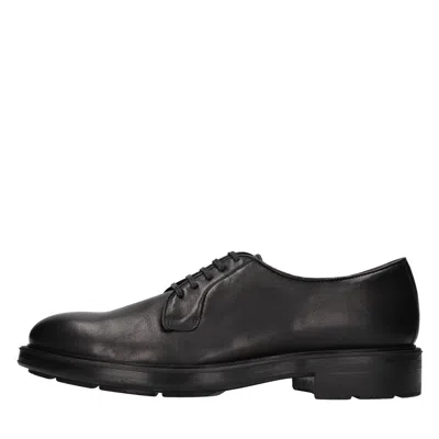 Marco Ferretti Flat Shoes In Nero Scuri