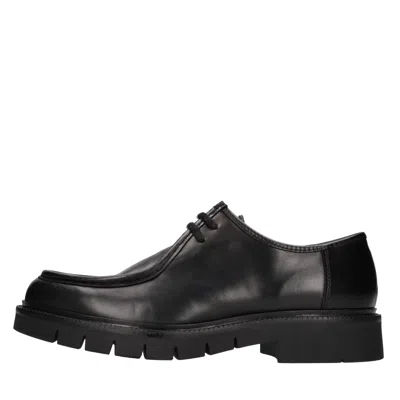 Marco Ferretti Flat Shoes In Nero Scuri