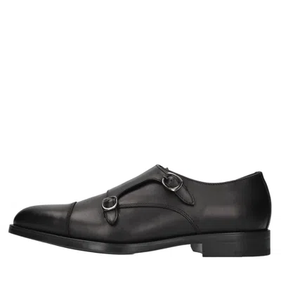 Marco Ferretti Flat Shoes In Nero Scuri