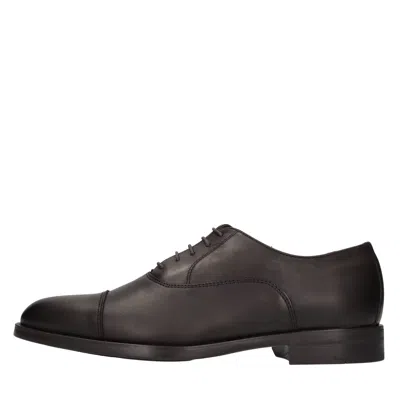 Marco Ferretti Flat Shoes In Testa Di Moro Scuri