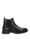 Marco Ferretti Man Ankle Boots Black Size 12 Leather