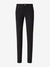 Marco Pescarolo 5 Pocket Pants In Black