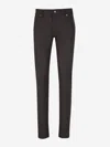 Marco Pescarolo Five-pocket Slim Jeans In Brown