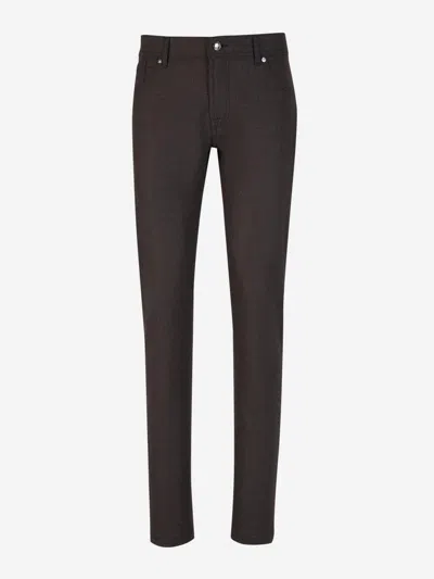 Marco Pescarolo 5 Pocket Trousers In Black