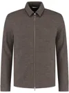 Marco Pescarolo Avi Bomber Jacket In Brown