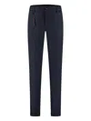 Marco Pescarolo Beaded-charm Elasticated-waist Trousers In Blue