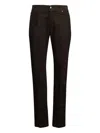 Marco Pescarolo Beaded Trousers In Brown