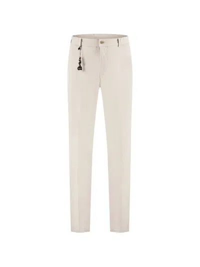 Marco Pescarolo Beaded-charm Straight-leg Jeans In Neutral