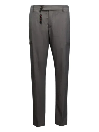 Marco Pescarolo Button-fastening Trousers In Gray