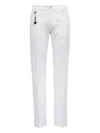 Marco Pescarolo Button-fly Trousers In White