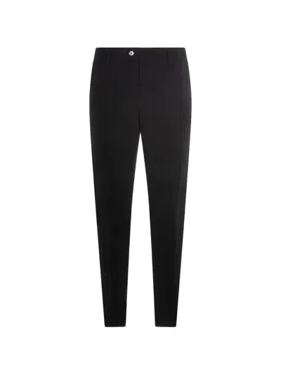 Marco Pescarolo Button Trousers In Black