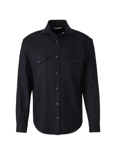Marco Pescarolo Button-down Shirt In Black