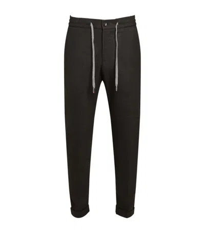 Marco Pescarolo Cashmere Drawstring Sweatpants In Green