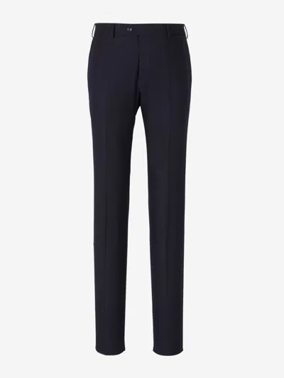 Marco Pescarolo Cashmere Formal Pants In Blue