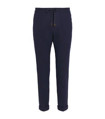 Marco Pescarolo Cashmere Sweatpants In Blue