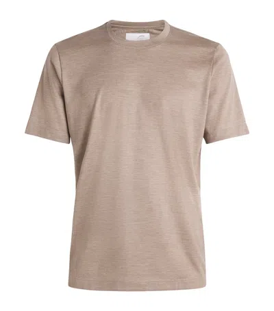 Marco Pescarolo Cashmere T-shirt In Neutral